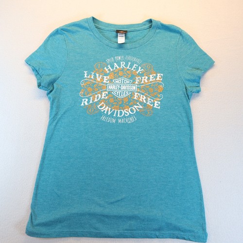 Harley davidson women teal - harley-davidson,