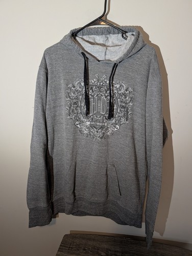 Harley davidson gray graphic - davidson,