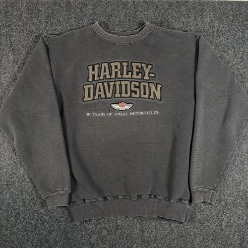 Vintage 90s distressed harley - vintage,