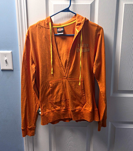 Harley davidson orange - harley-davidson, xl