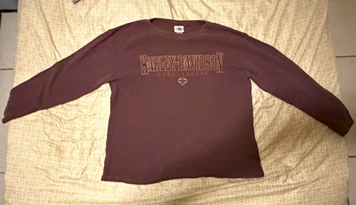 Harley davidson brown - harley-davidson, long