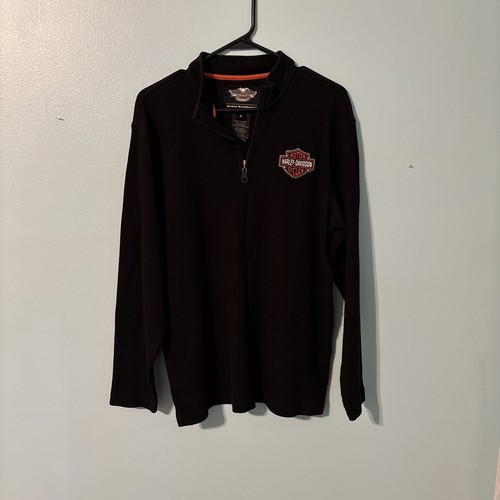 Harley davidson pullover half - pullover,