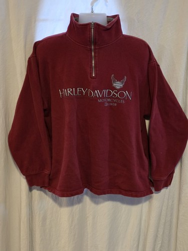 Harley davidson maroon - davidson,