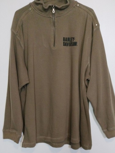 Harley davidson quarter zip - harley-davidson, quarter-zip